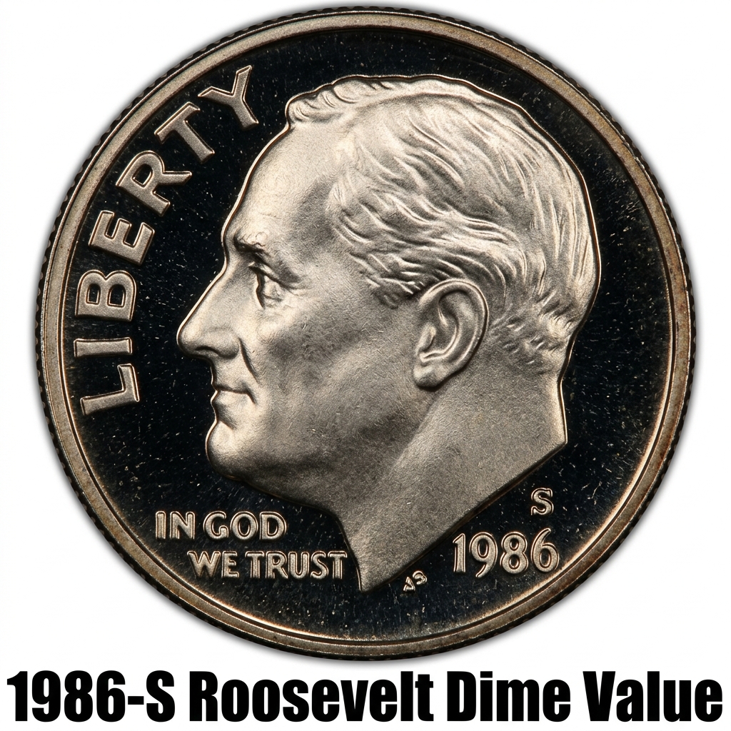 1986-S Roosevelt Dime Value What It’s Worth and Why Collectors Care