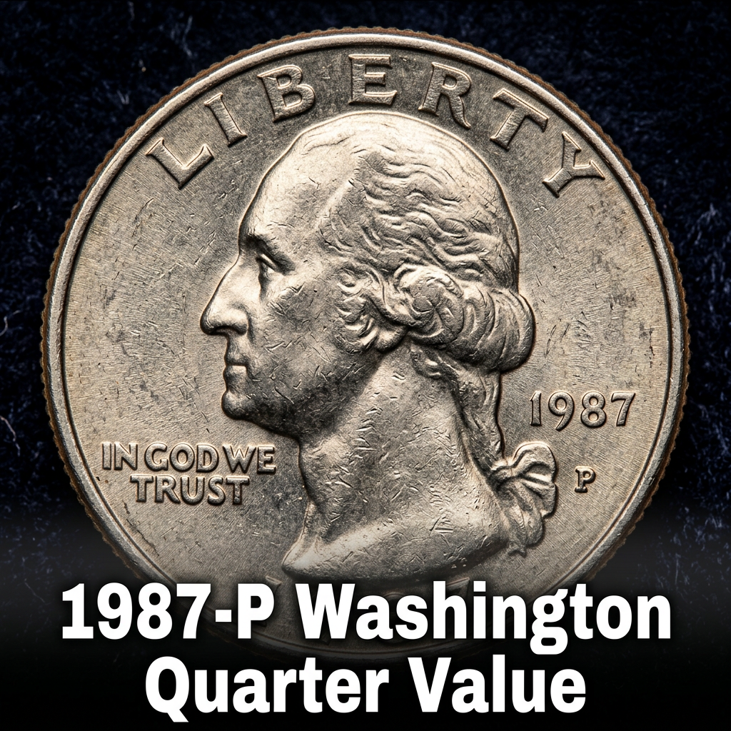 1987 P Washington Quarter Value and Collector Price Guide