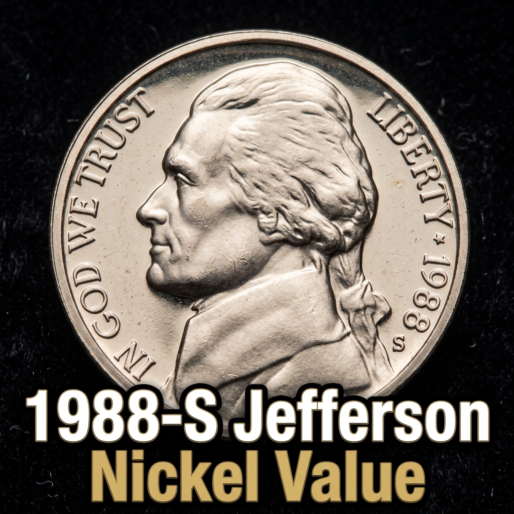1988 S Jefferson Nickel Value and Complete Collector Price Guide