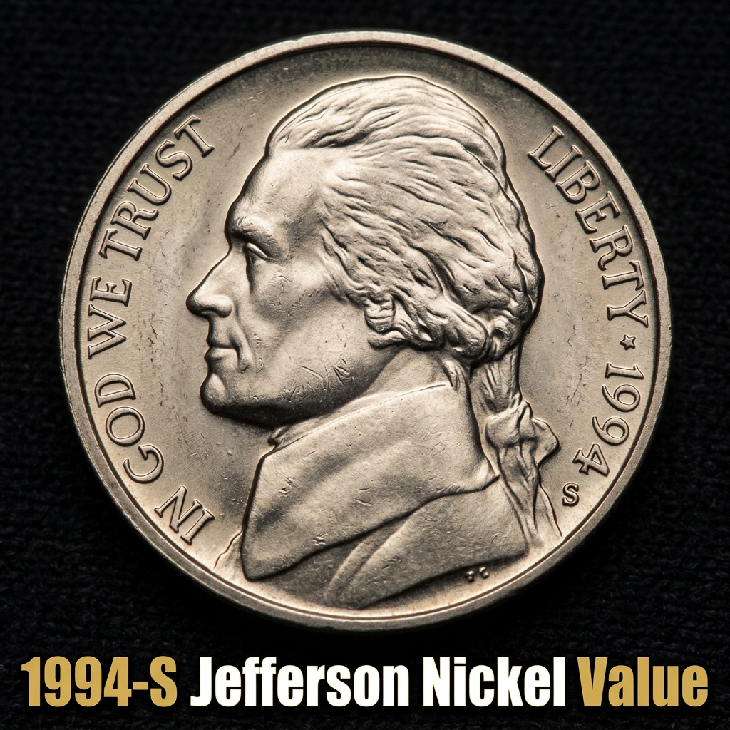 1994 S Jefferson Nickel Value and Collector Guide