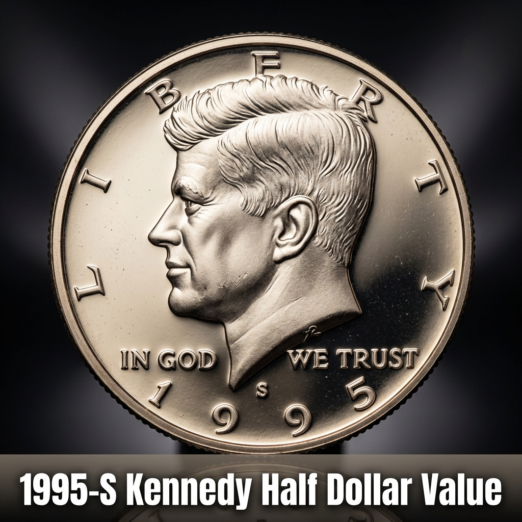 1995 S Kennedy Half Dollar Value and Collector Price Guide