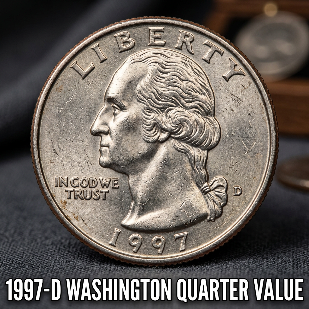 1997-D Washington Quarter Value Guide How Much Is It Worth Today