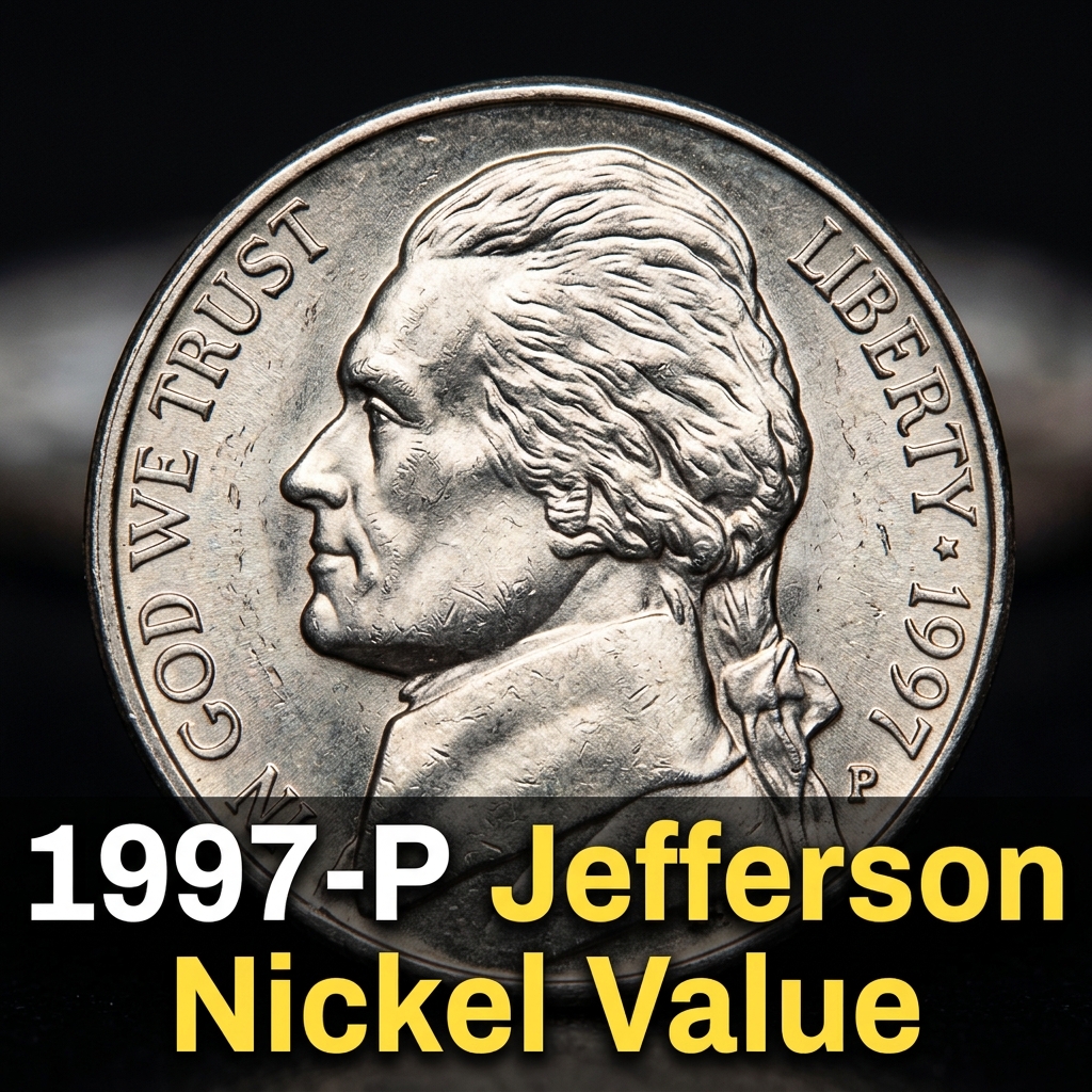 1997-P Jefferson Nickel Value What It’s Really Worth Today
