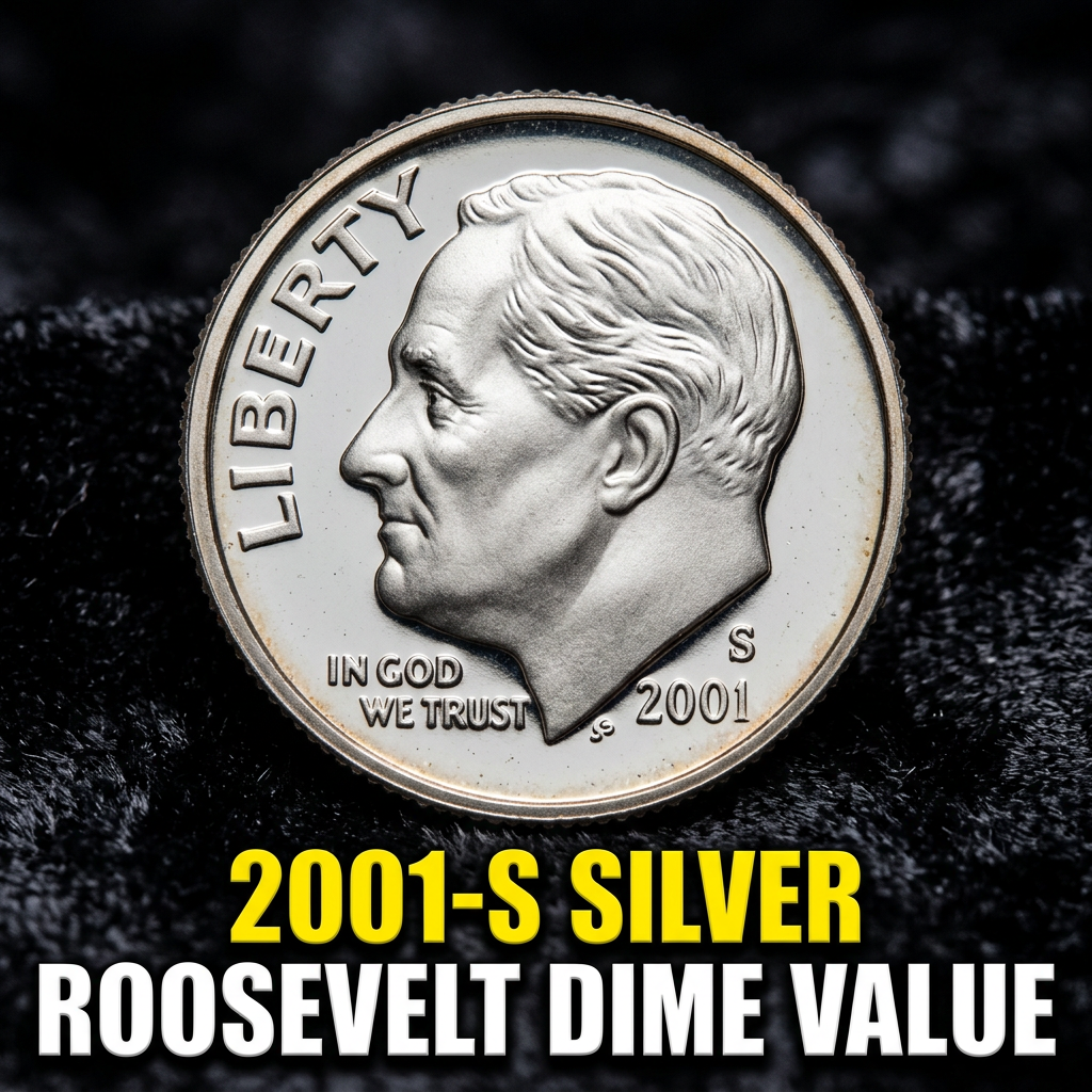 2001 S Silver Roosevelt Dime Value and Collector Price Guide
