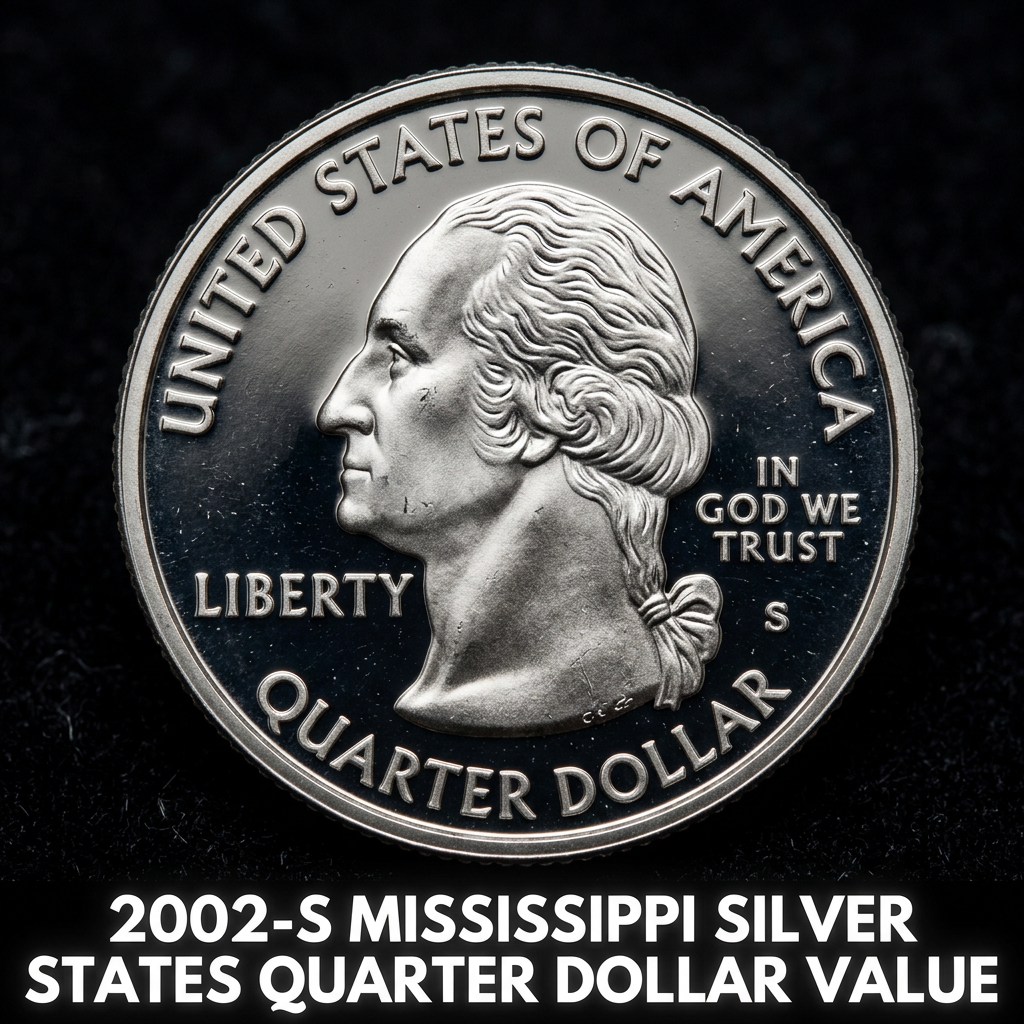 2002 S Mississippi Silver State Quarter Value and Guide for Collectors