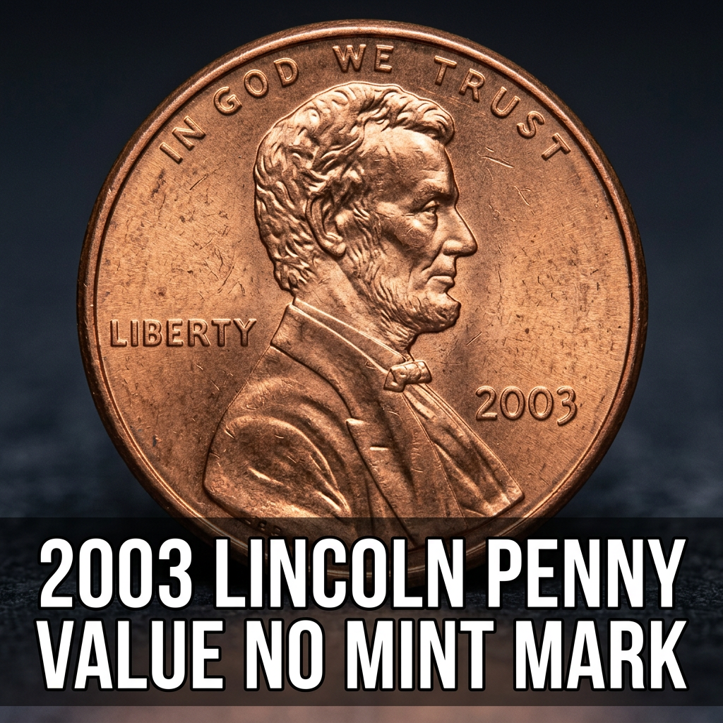 2003 Lincoln Penny Value and Rarity Guide for No Mint Mark Memorial Cents
