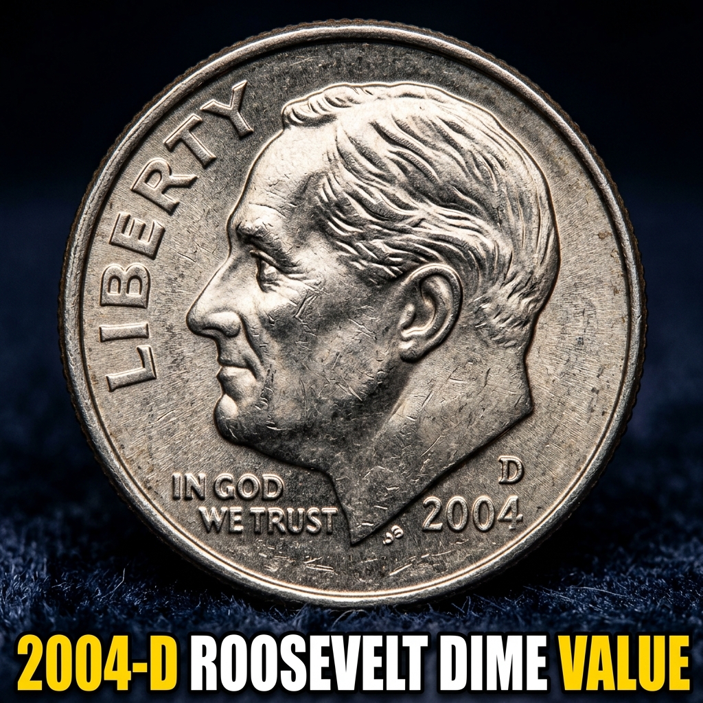 2004 D Roosevelt Dime Value and Rarity Guide for Collectors