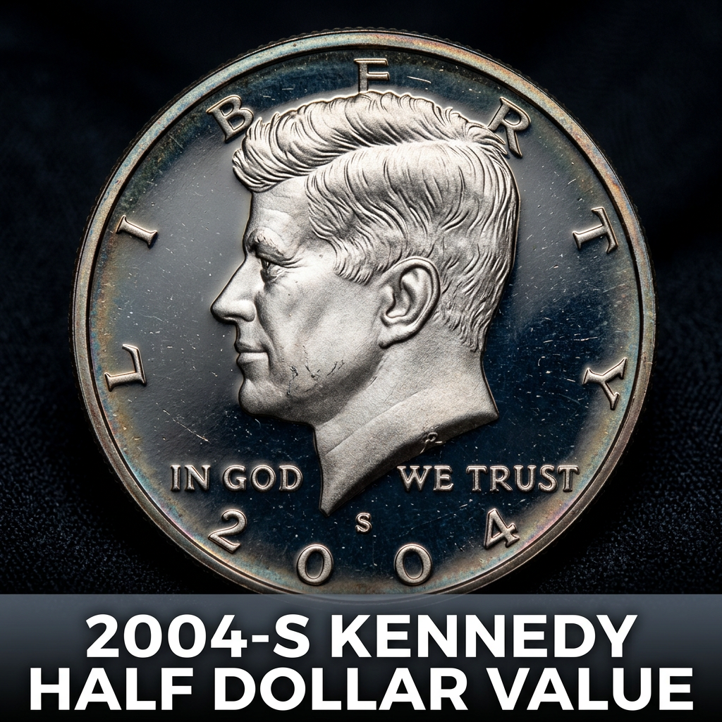 2004 S Kennedy Half Dollar Value Discovery Guide for Collectors