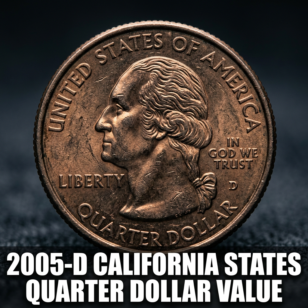 2005 D California State Quarter Value and Mint Errors Worth Money