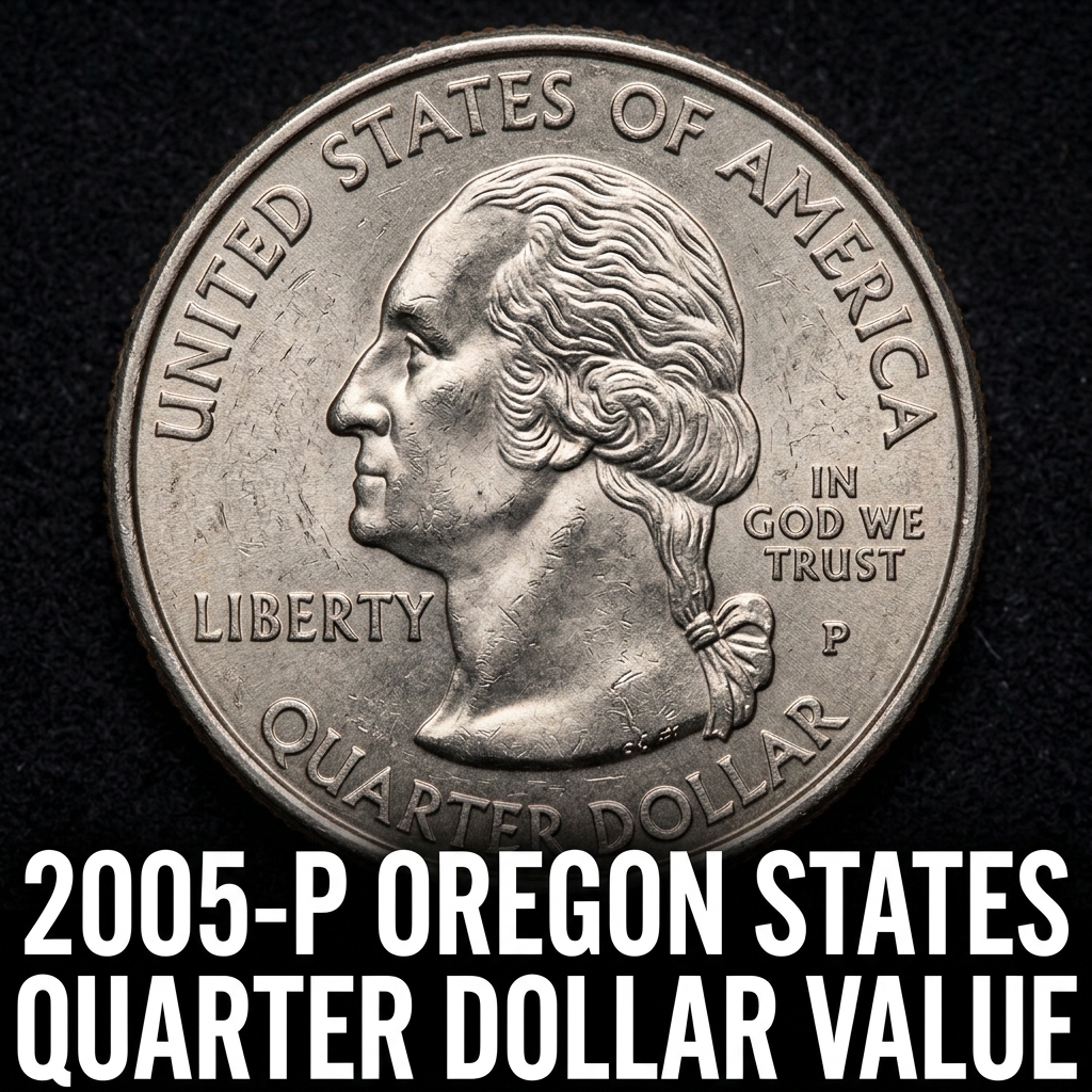 2005-P Oregon State Quarter Value and What It’s Worth Today