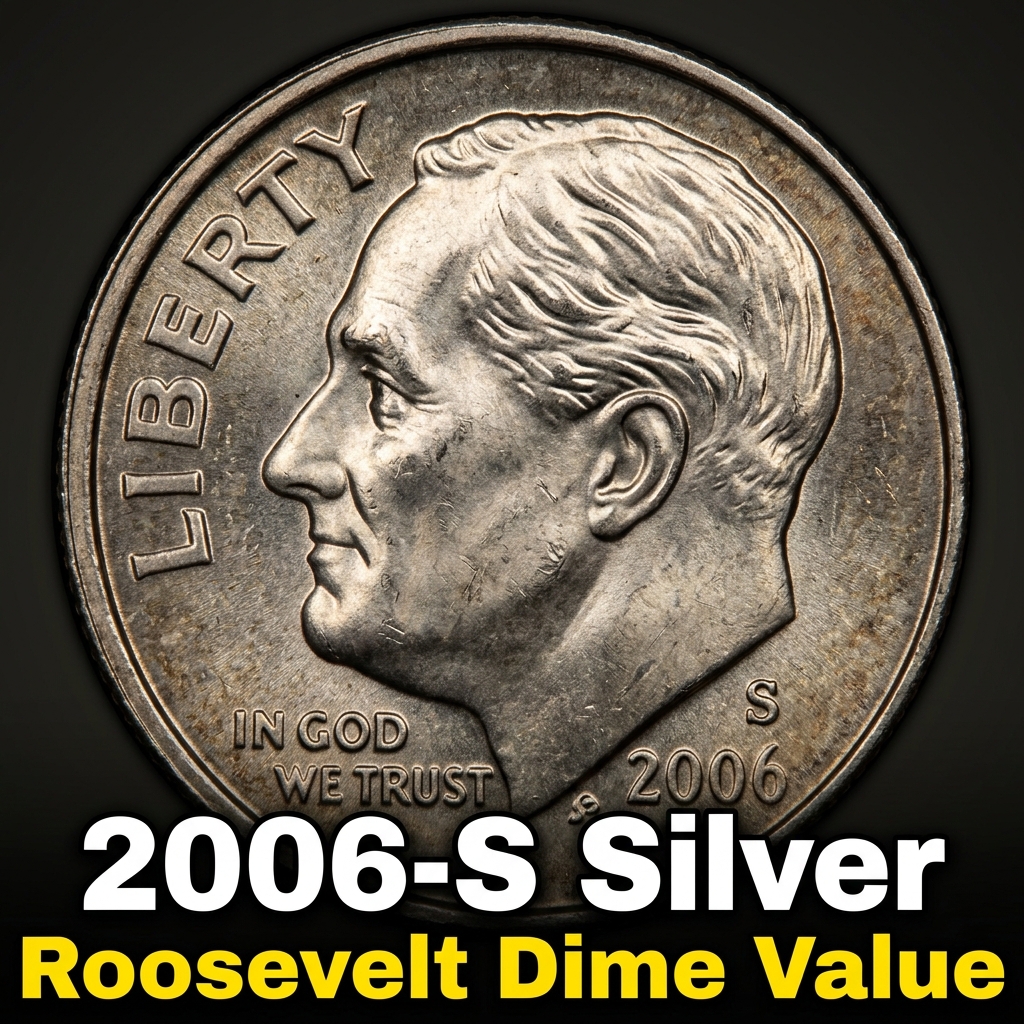 2006 S Silver Roosevelt Dime Value and Collector Rarity Guide