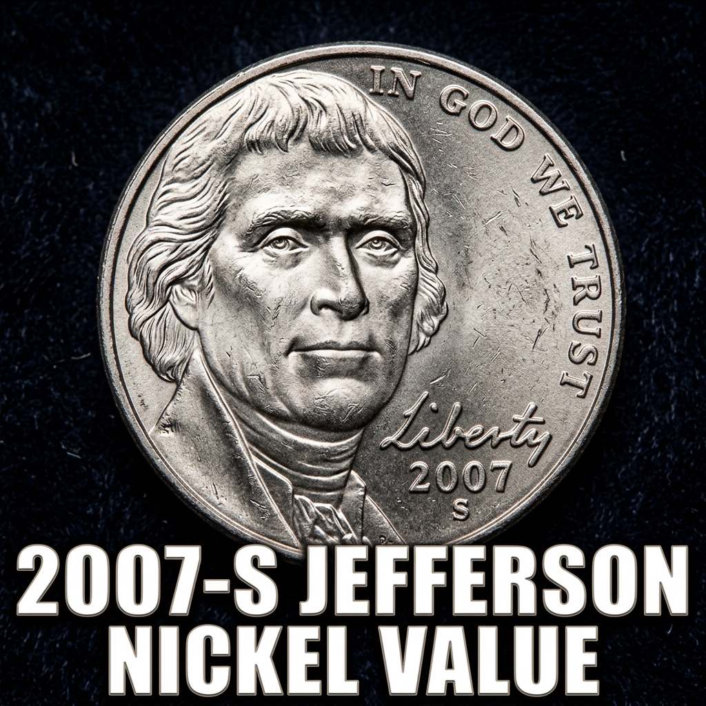 2007 S Jefferson Nickel Value and Complete Price Guide for Collectors