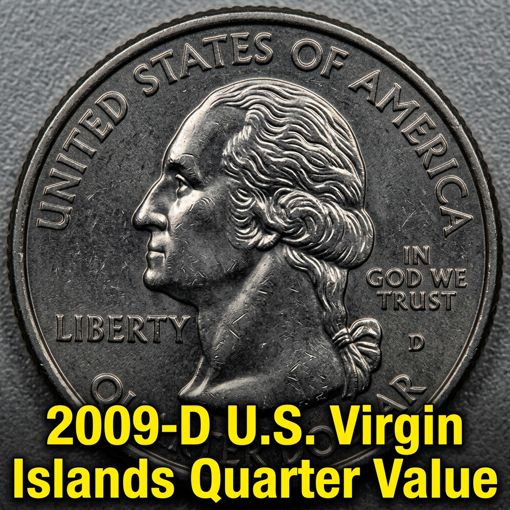 2009 D U.S. Virgin Islands Quarter Value and Price Guide for Collectors