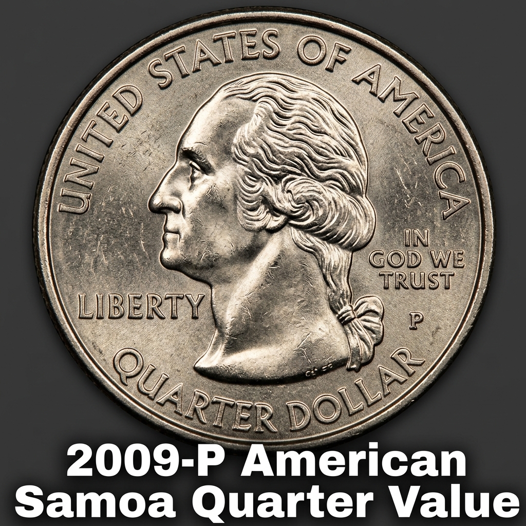 2009 P American Samoa Quarter Value and Rarity Guide for Collectors