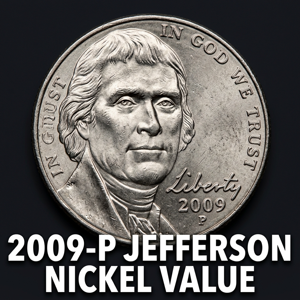 2009 P Jefferson Nickel Value and Complete Price Guide for Collectors