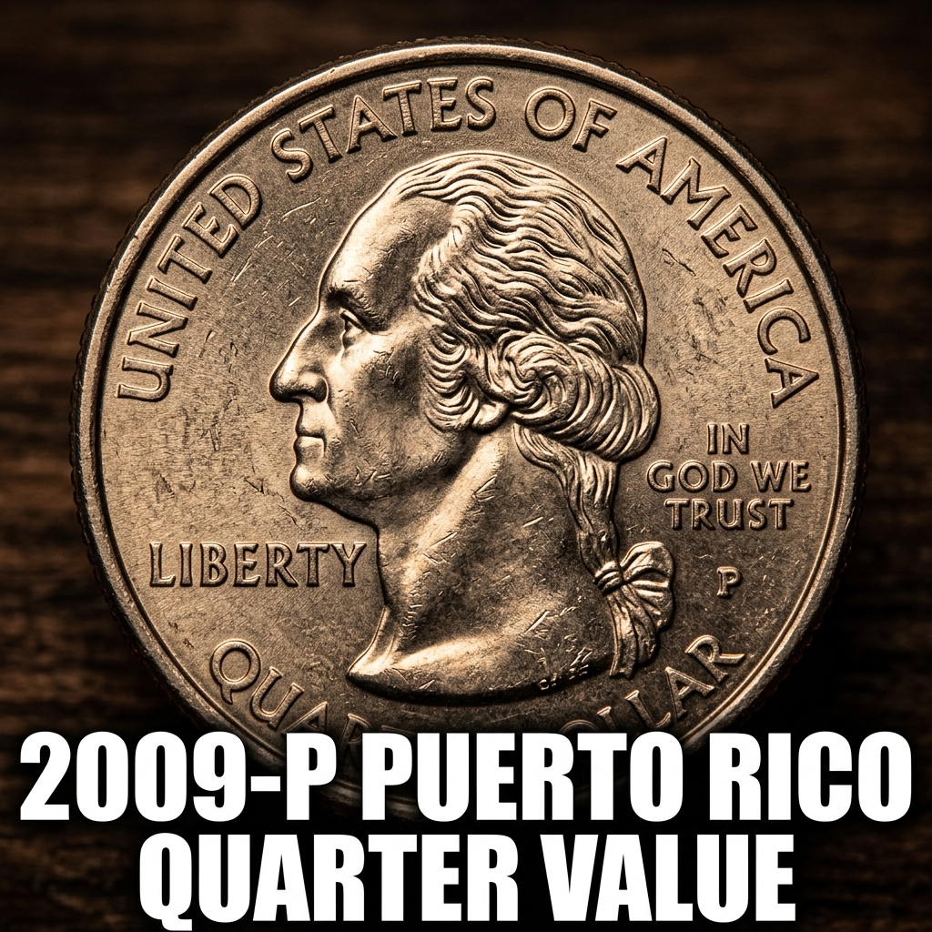 2009-P Puerto Rico Quarter Worth More Than You Think