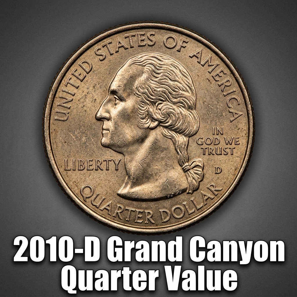 2010 D Grand Canyon Quarter Value and Rarity Guide for Collectors