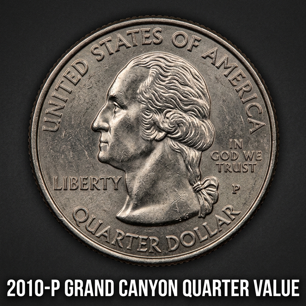 2010 P Grand Canyon Quarter Value and Price Guide for Collectors