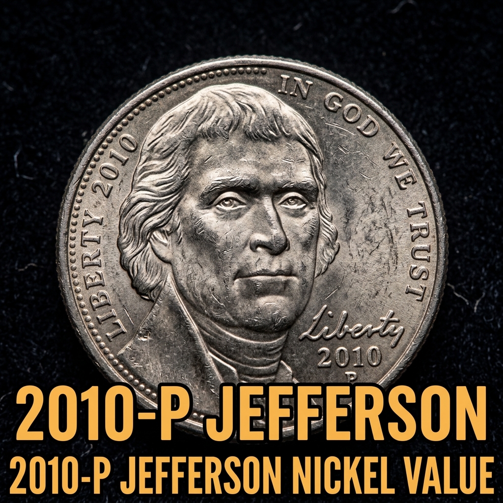 2010-P Jefferson Nickel Value — What This Common Coin Is Actually Worth