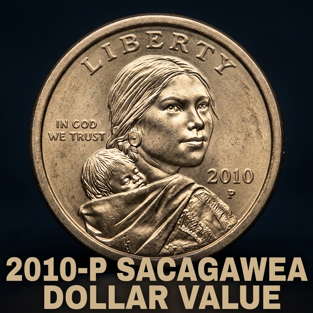 2010 P Sacagawea Dollar Value and What Your Golden Coin is Worth Today