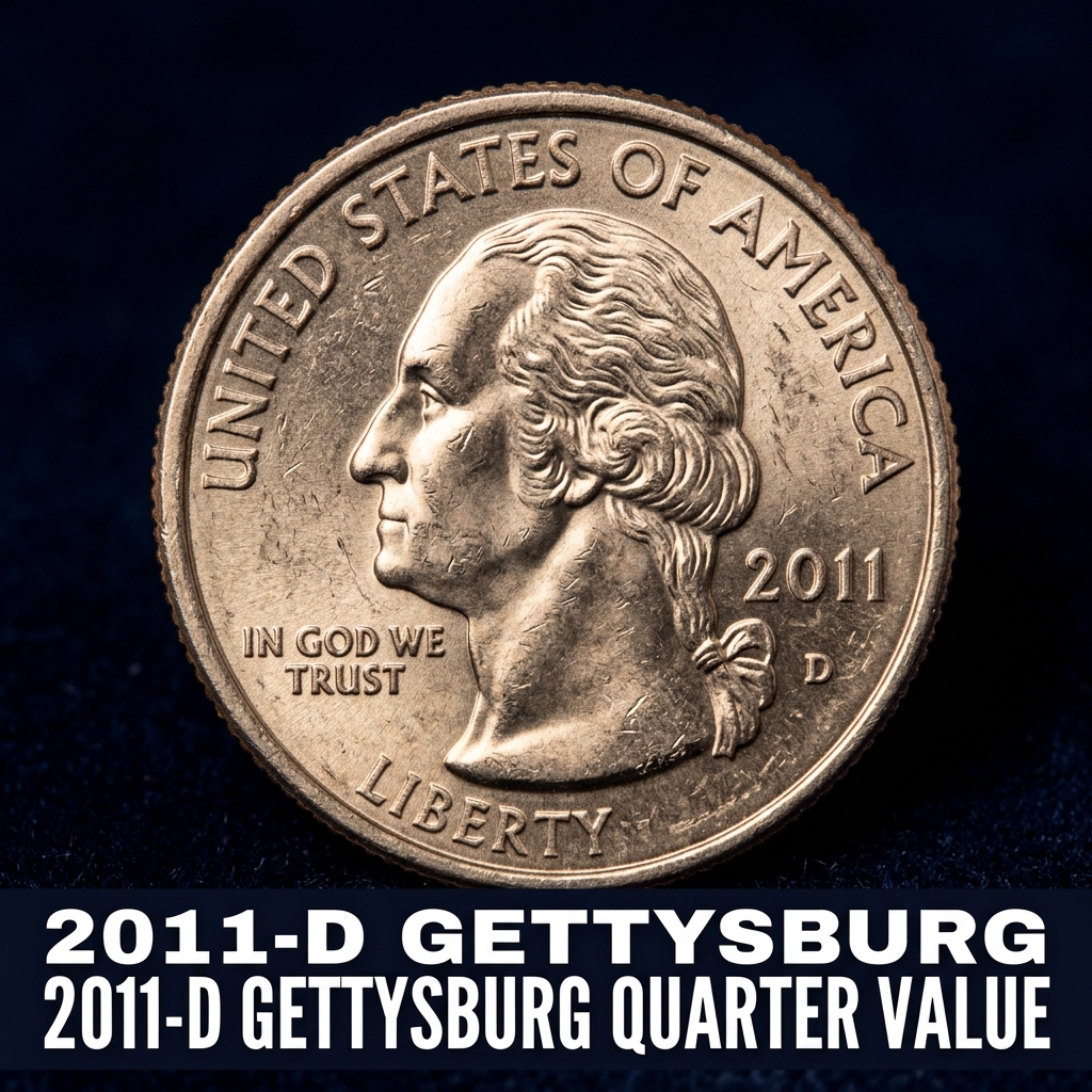2011 D Gettysburg Quarter Value and Complete Guide for Pocket Change Hunters