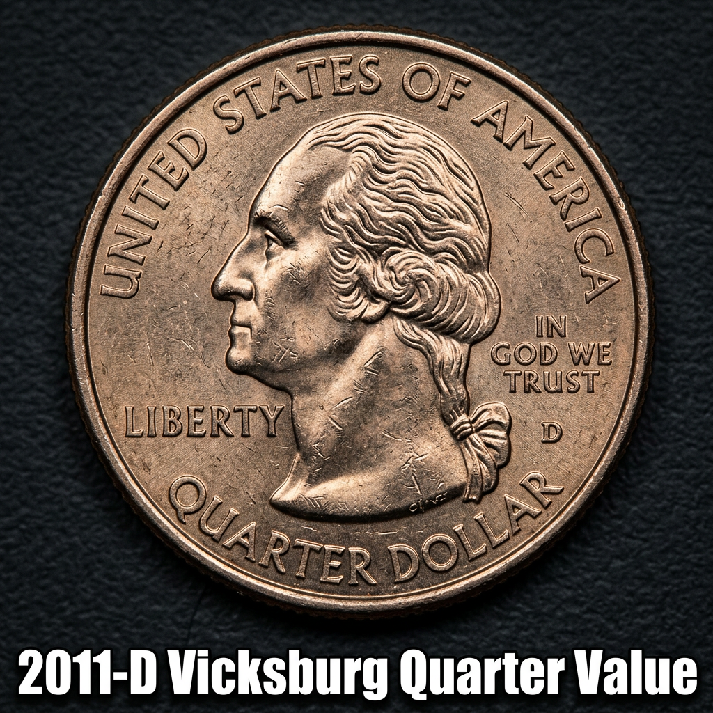 2011 D Vicksburg Quarter Value and Survival Guide for Collectors