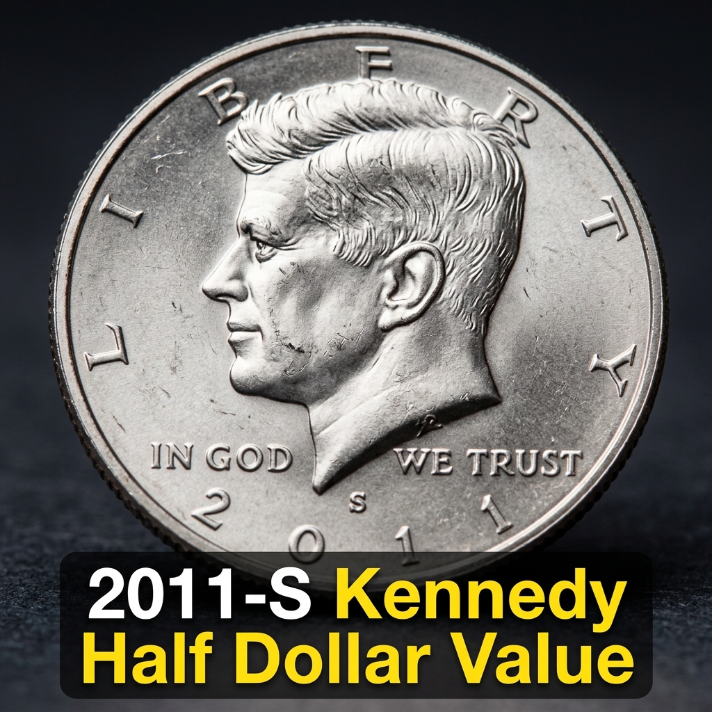 2011 S Kennedy Half Dollar Value and Collector Price Guide