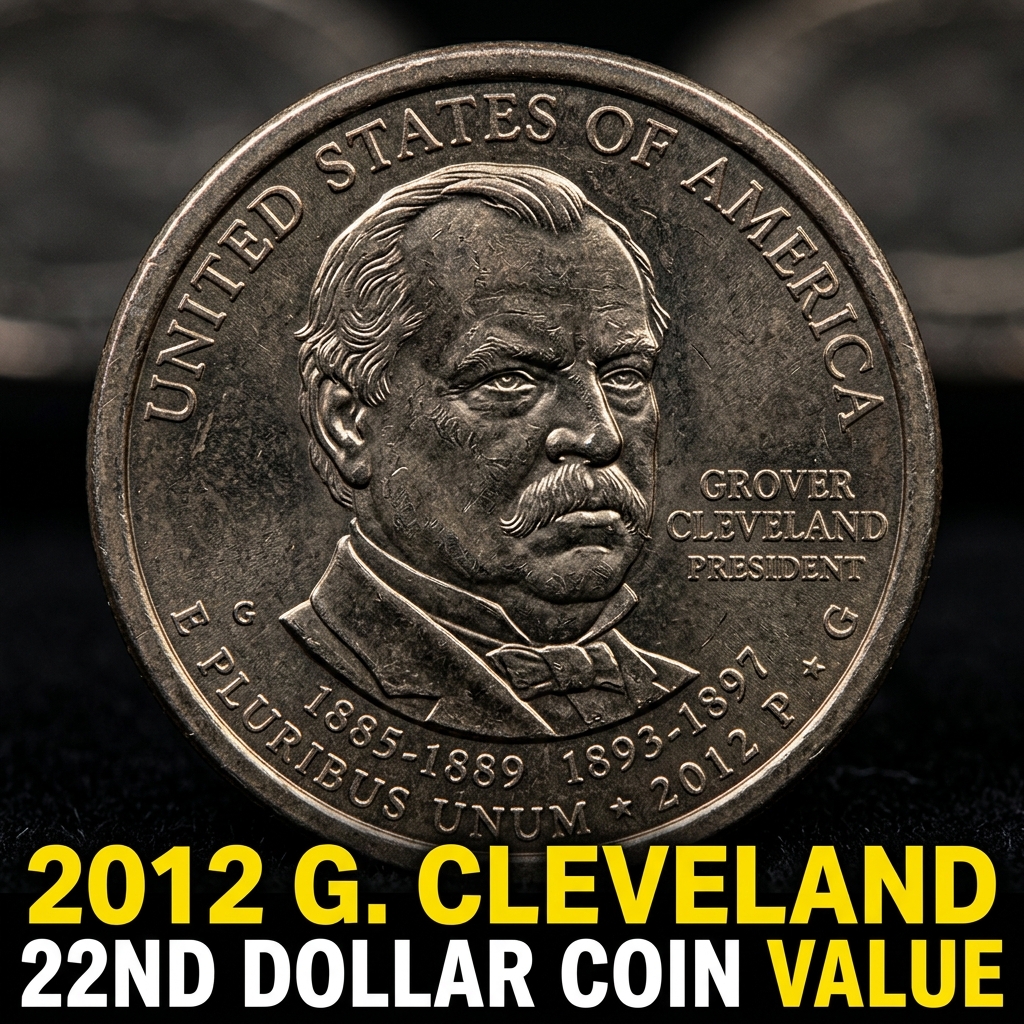 2012 Grover Cleveland 22nd Presidential Dollar Coin Value and Collector Guide