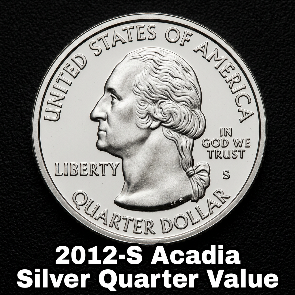 2012-S Acadia Silver Quarter Worth More Than You Think