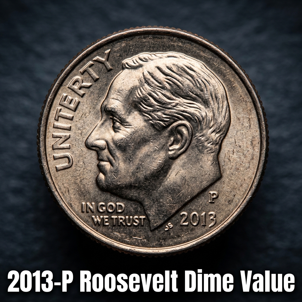 2013 P Roosevelt Dime Value and Rarity Guide for Collectors