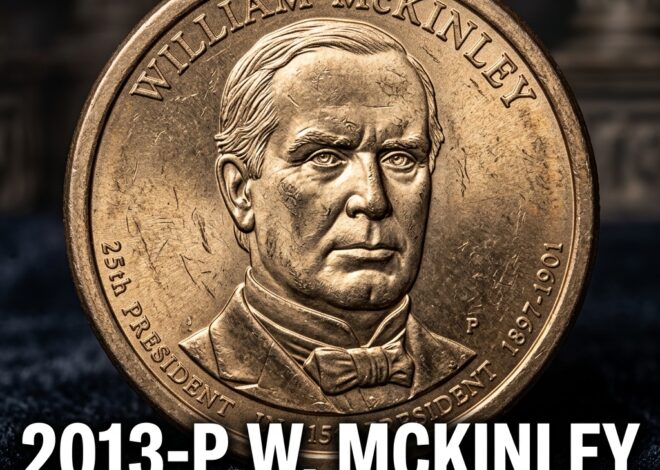 2013 P William McKinley Presidential Dollar Value and Identification Guide