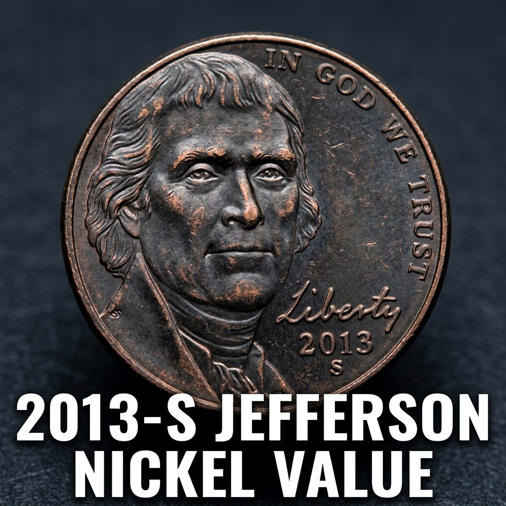2013 S Jefferson Nickel Value and Complete Price Guide