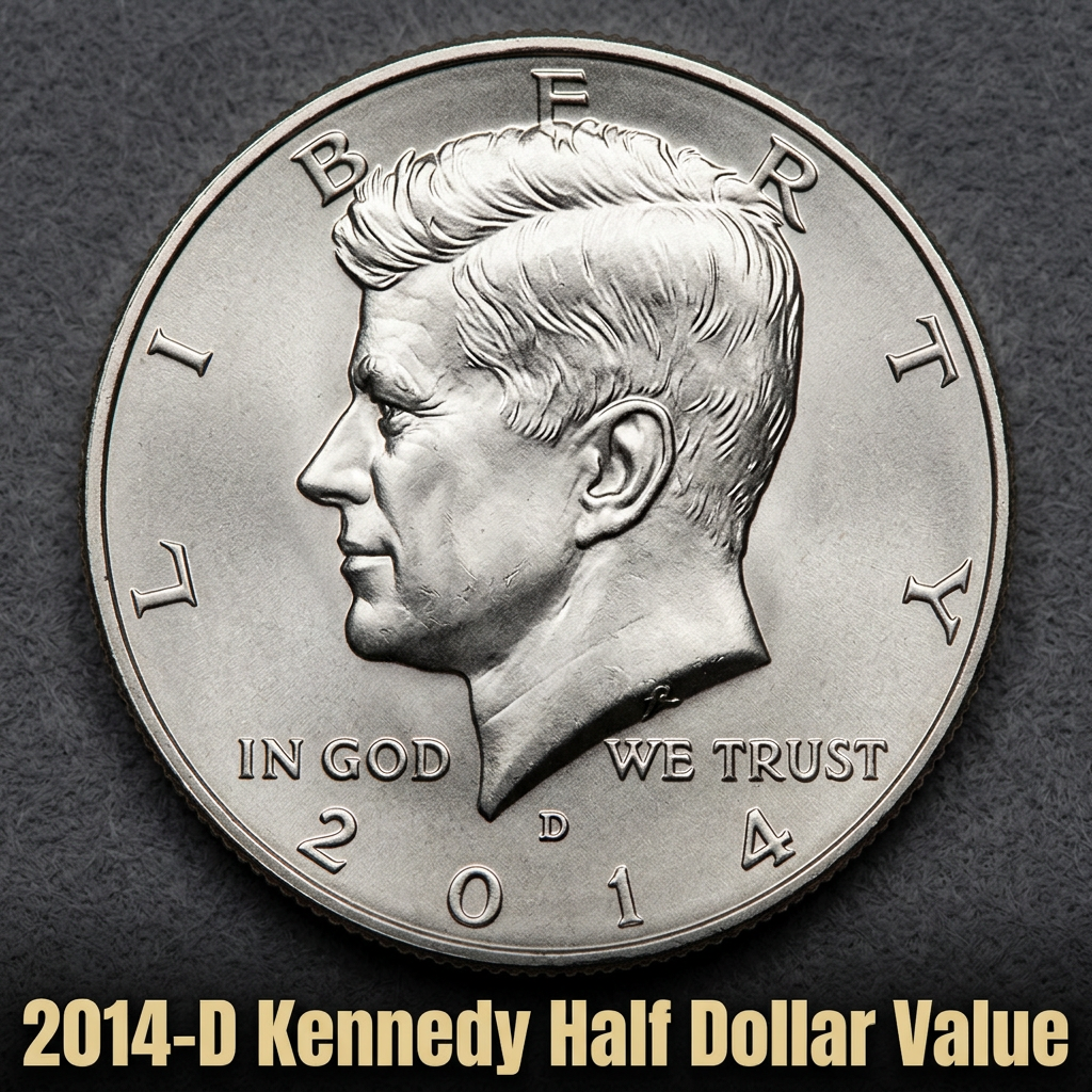 2014 D Kennedy Half Dollar Value and Price Guide for Collectors