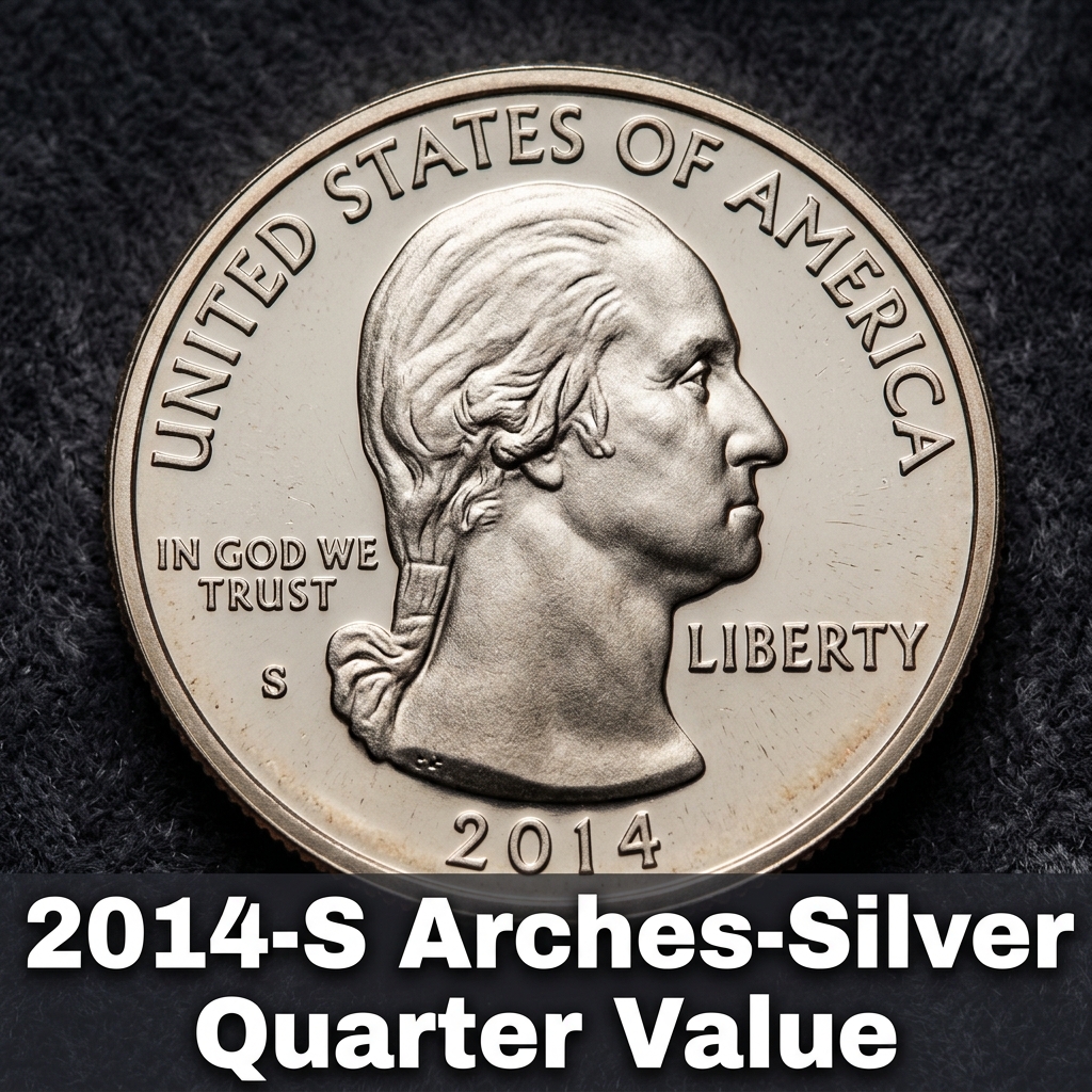 2014-S Arches Silver Quarter Worth More Than You Think
