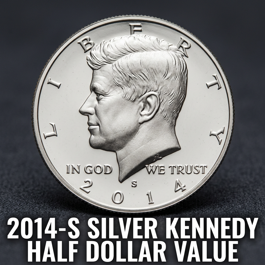 2014 S Silver Kennedy Half Dollar Value and Ultimate Pricing Guide