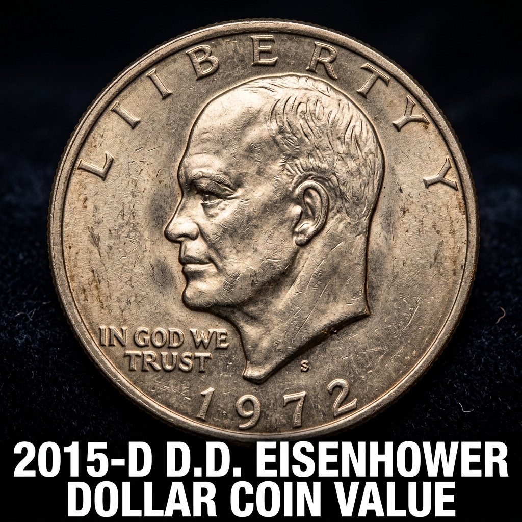 2015-D Eisenhower Dollar Coin Value and What It’s Worth Today