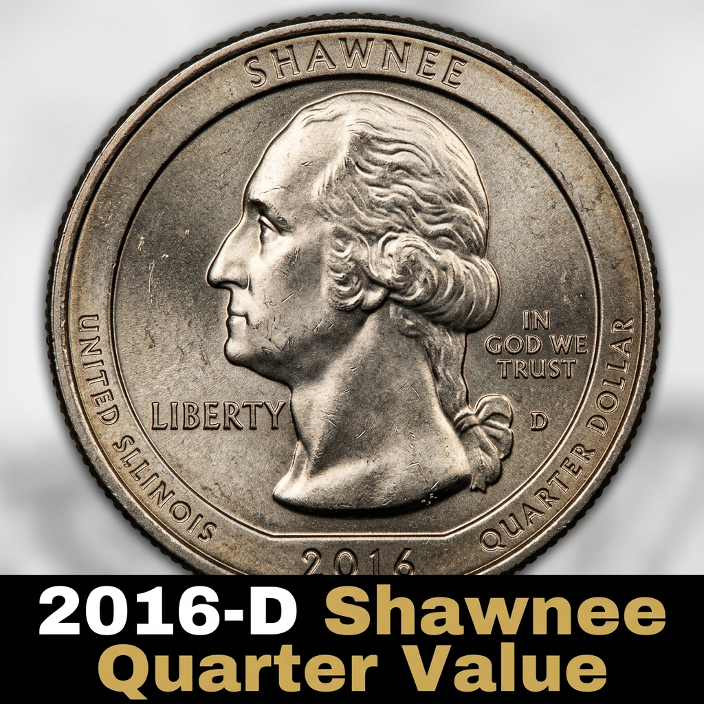 2016 D Shawnee Quarter Value and Most Valuable Rare Varieties
