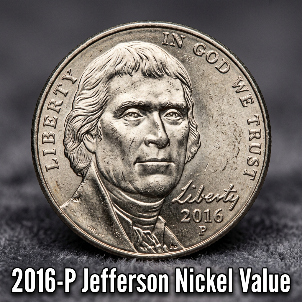 2016 P Jefferson Nickel Value and What to Look For in Your Change