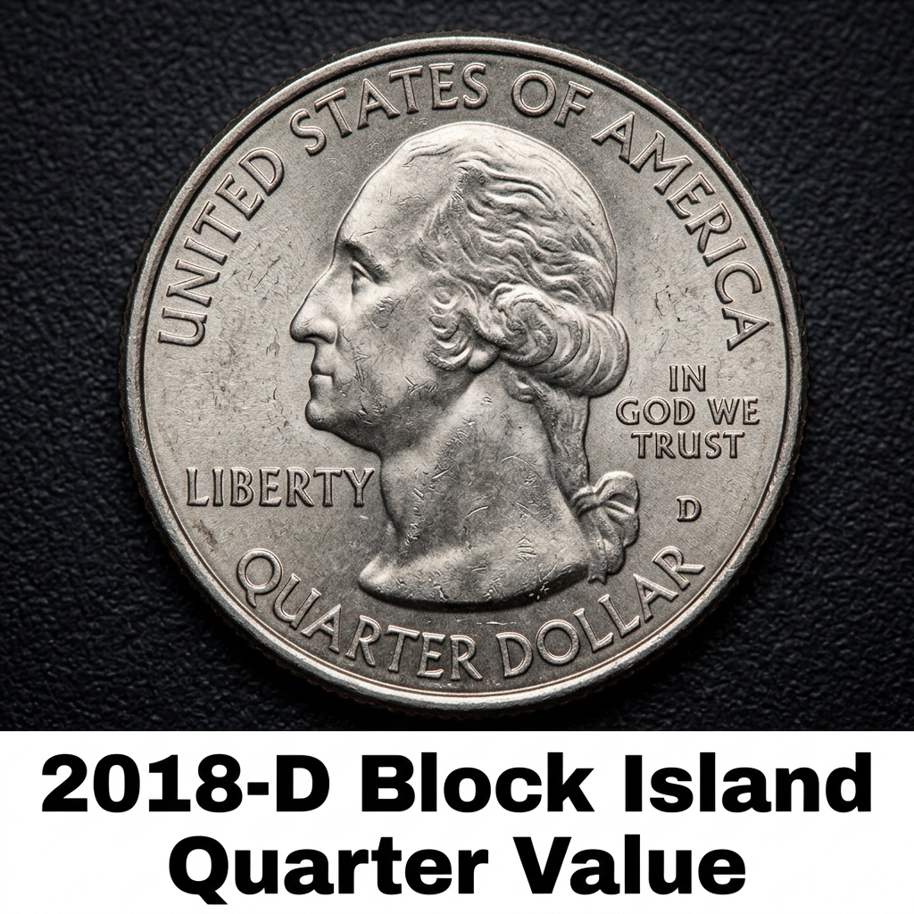 2018 D Block Island National Wildlife Refuge Quarter Value and Rarity Guide