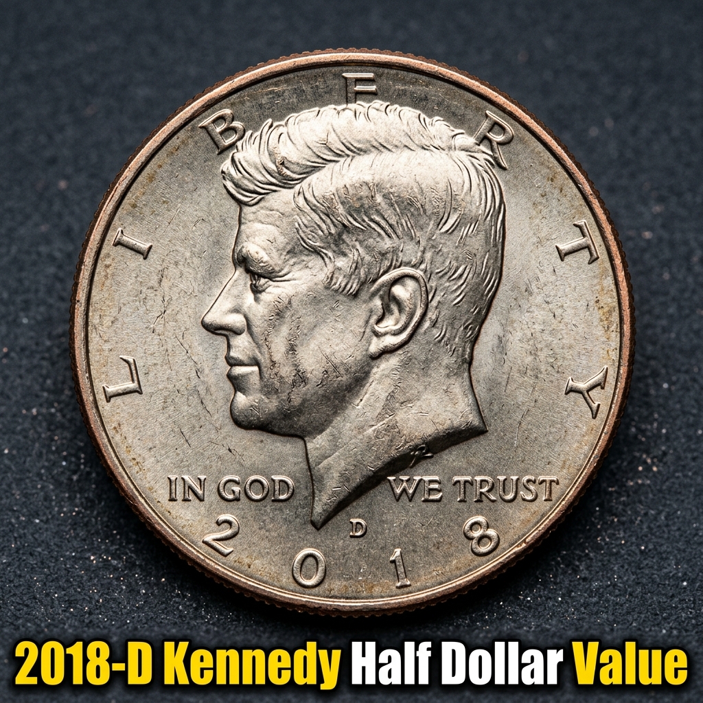 2018 D Kennedy Half Dollar Value and Collector Price Guide