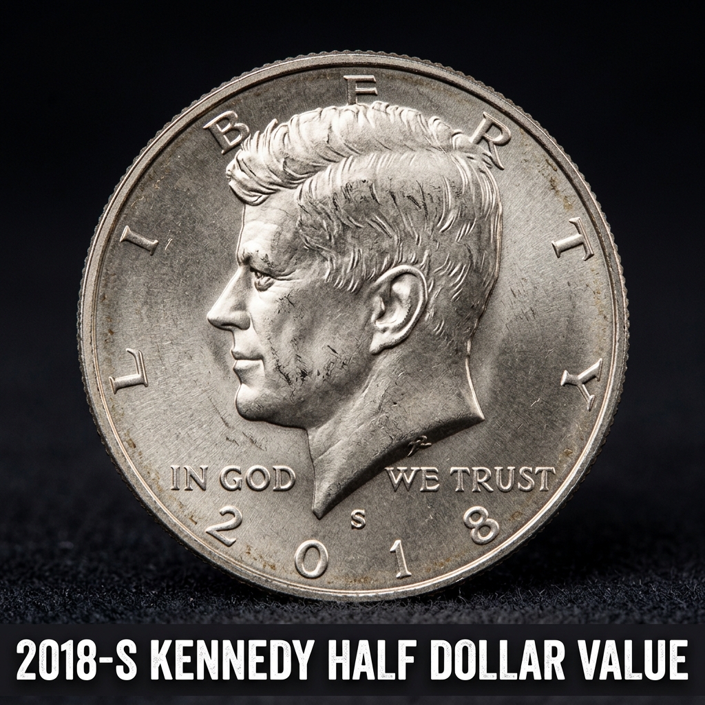 2018 S Kennedy Half Dollar Value and Collector Guide