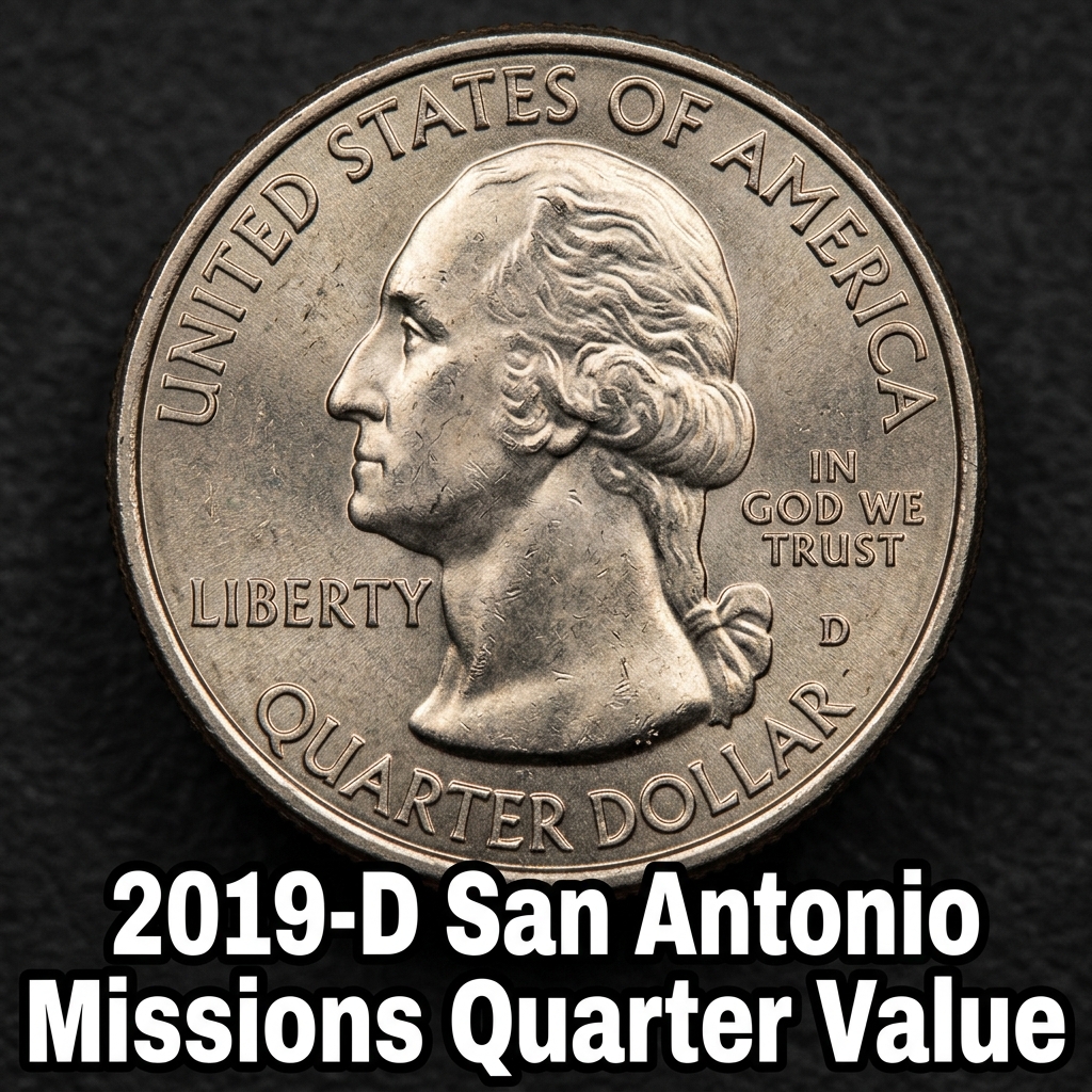 2019 D San Antonio Missions Quarter Value and Coin Collecting Guide