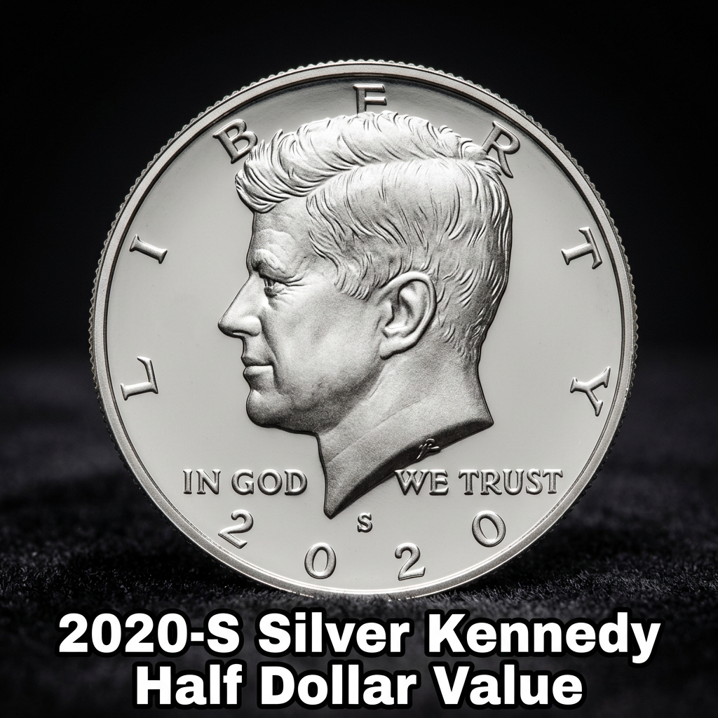 2020 S Silver Kennedy Half Dollar Value and Collector Pricing Guide