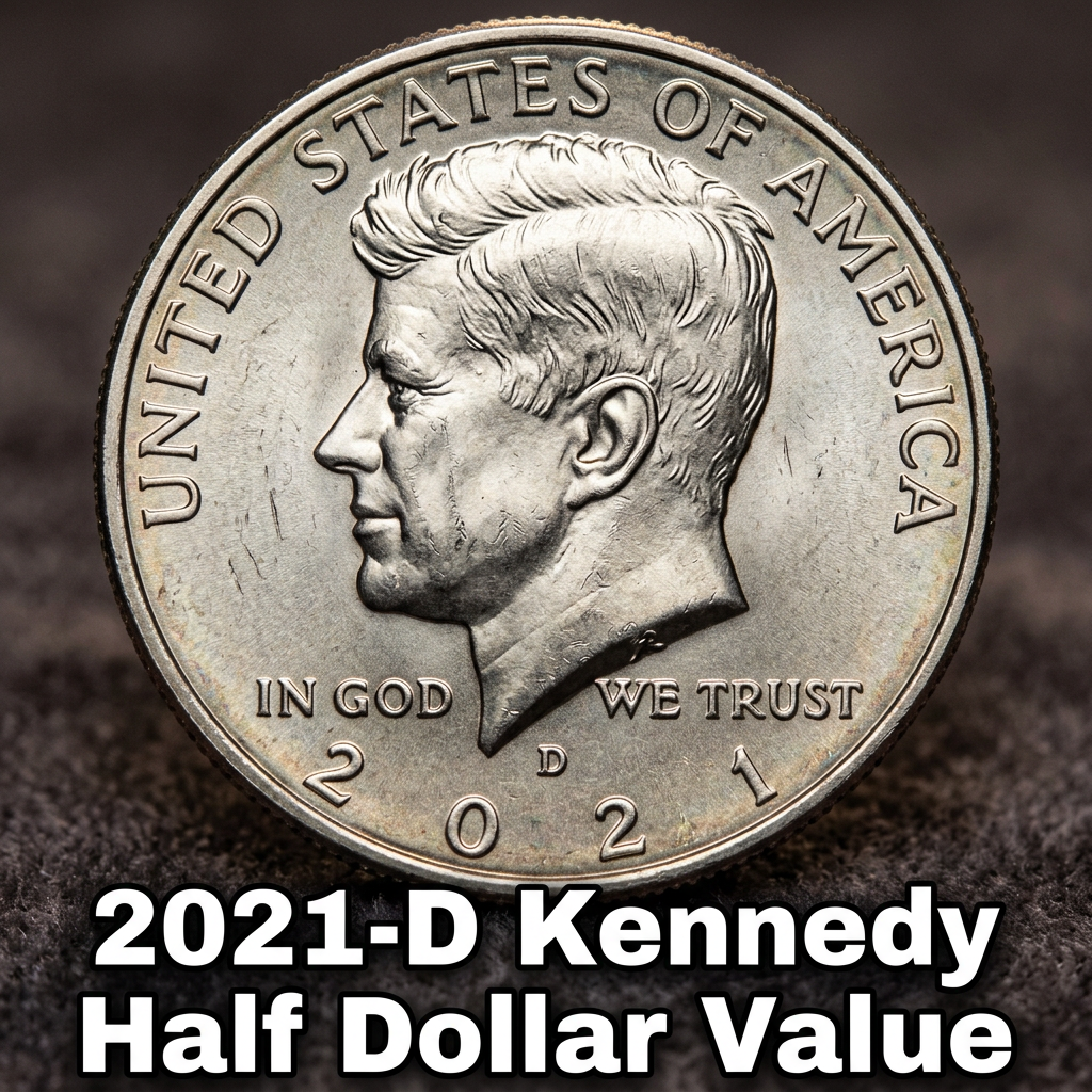 2021 D Kennedy Half Dollar Value and Collector Price Guide