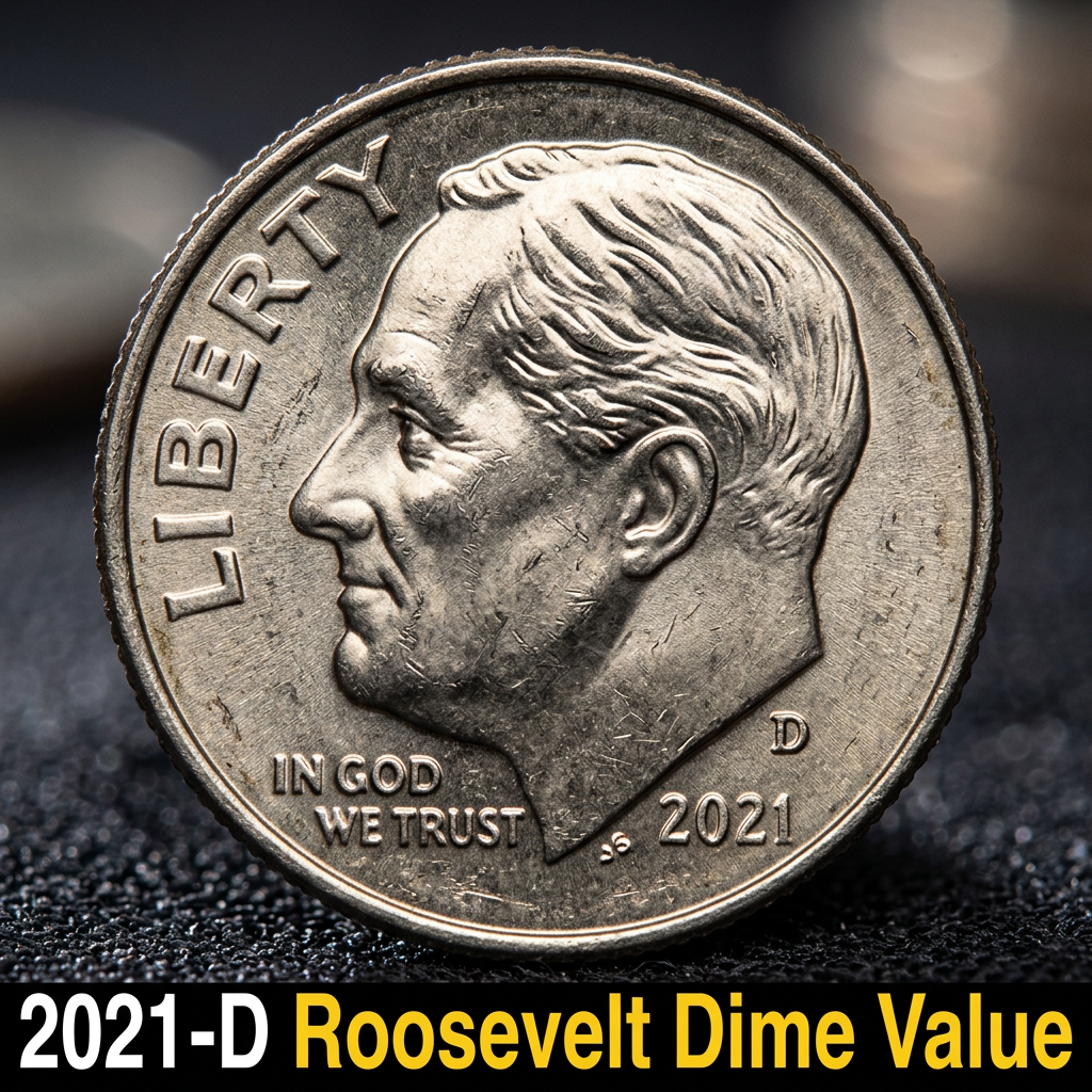 2021 D Roosevelt Dime Value and Most Expensive Error Coins Found in Change