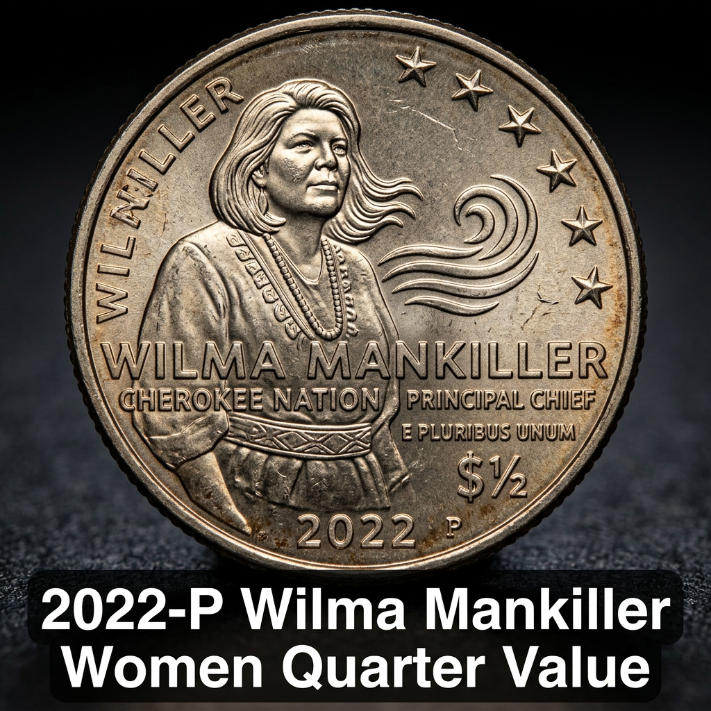 2022-P Wilma Mankiller Women Quarter Worth More Than You Think