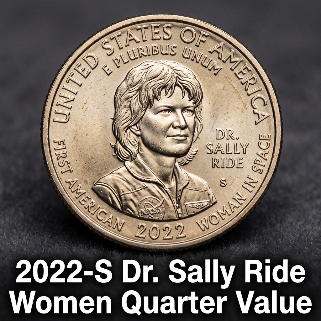 2022 S Dr Sally Ride Women Quarter Value and Rarity Guide