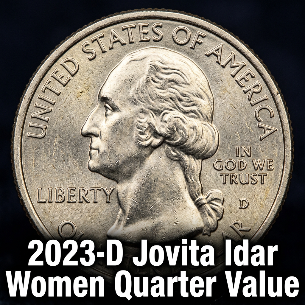2023 D Jovita Idar Quarter Value and Price Guide for Collectors
