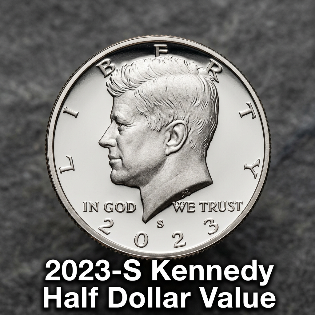 2023-S Kennedy Half Dollar Value — What Your Proof Coin Is Actually Worth