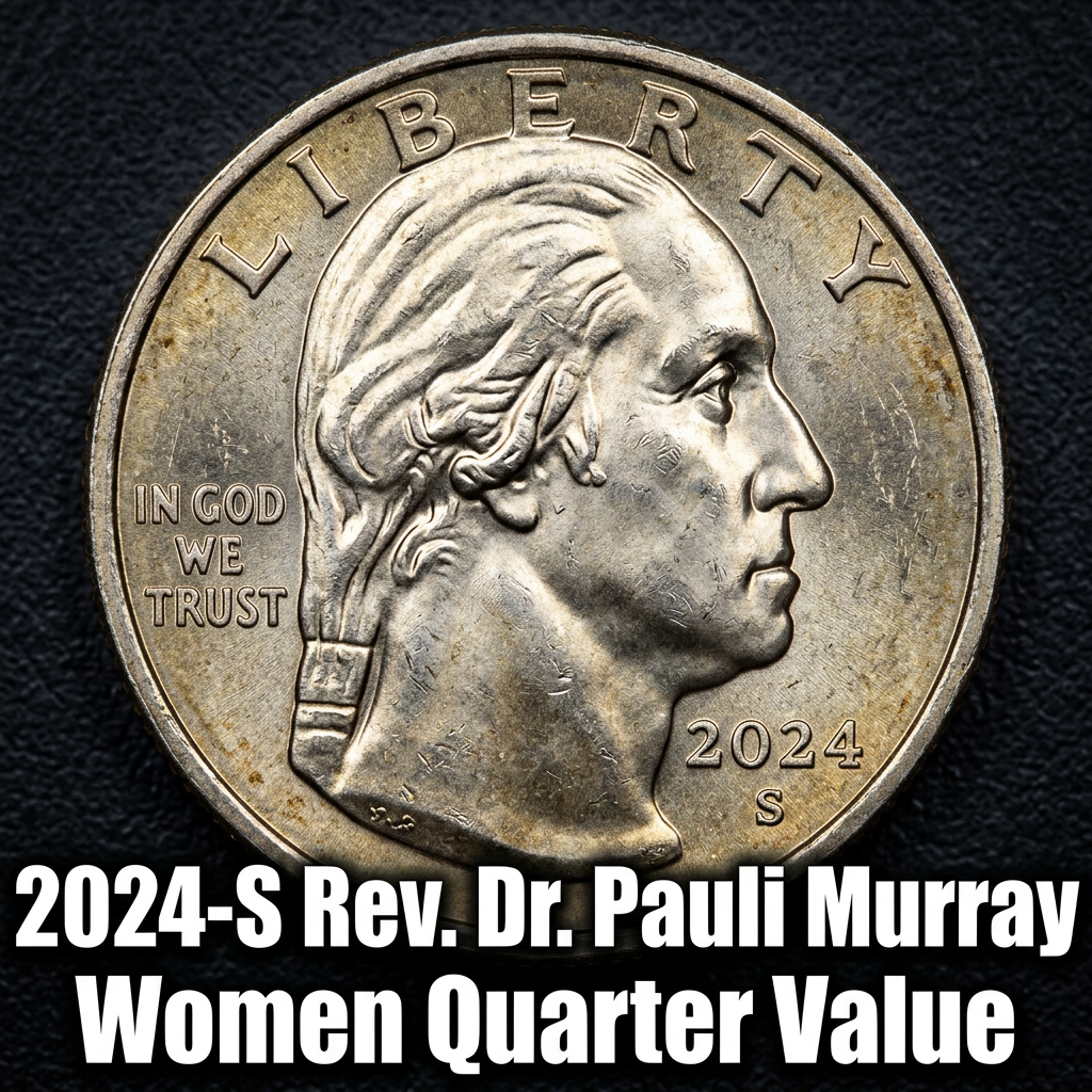2024-S Rev. Dr. Pauli Murray Women Quarter Worth More Than You Think